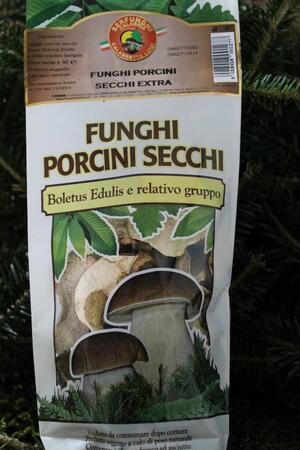 FUNGHI PORCINI SECCHI IN BUSTA DA 50-100-20 GR