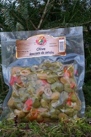 OLIVE DENOCCIOLATE ALLA CONTADINA GR 500- KG 3