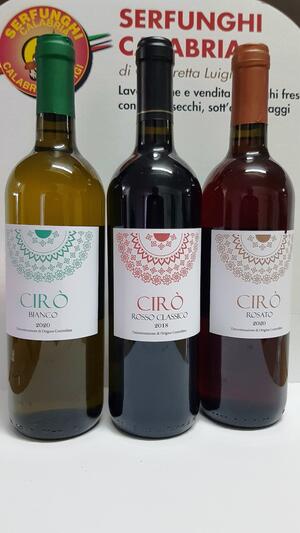 VINO CIRO^ CL 75 ROSSO-BIANCO E ROSATO